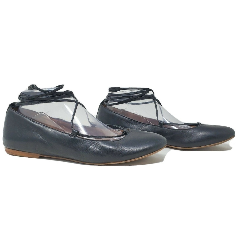 Madewell Madewell Inga Lace Up Flats Ballet